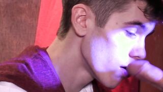 Impurity unveiled steamy rimming in the confession room