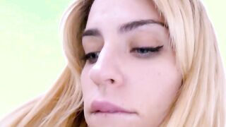 Hot Blonde Lusty for Big Cock has Orgasm Call Castings