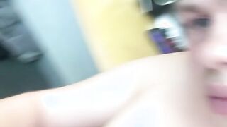 Dirty dick rider watches gay porn and masturbates solo