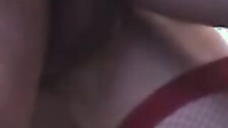 Naughty MILF ravaged and cum sprayed at nasty bukkake party