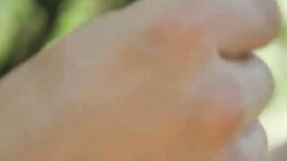 Sexy twink Carl Ross in nature until the sexual tension with his masseuse is too much