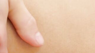 Horny teen gets a bareback massage at an amazing viewpoint