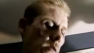 Lusty dude was very eager to masturbate his fat schlong
