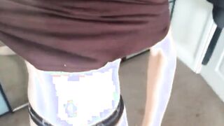 Sex crazed twink grabs his big dick and masturbates solo