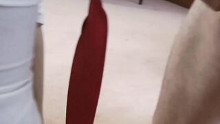 Mature British women fucking older man in hardcore threeway