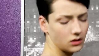 His boy pussy is stretched and his cock is touched