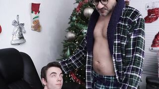 Young man raw fucked missionary and doggy by his daddy