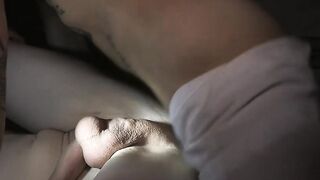Twink sucks tattooed stepdad off before being hammered bare