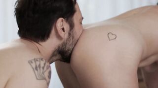 Naughty blonde Lilly Bell seduces client and gets fucked after