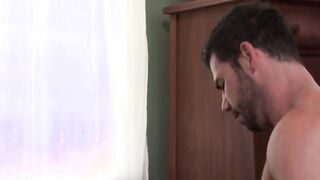 Hung Billy Santoro likes when Calvin Banks rides his device
