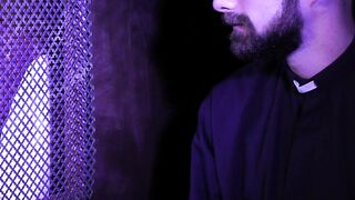 Overwhelming lust in the confession tempting father to fuck