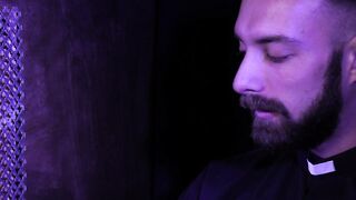Overwhelming lust in the confession tempting father to fuck
