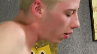 Young skinny homo Kyle Eldritch breeding lovingly after 69