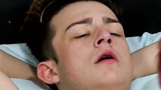 Before hard fucking young men give blowjobs to one another