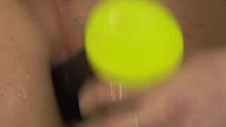 Restrained Casper Ellis anus dominated with cock and toys