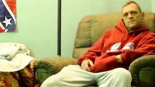 Older dude pounds inked guys tight hole and cums fast