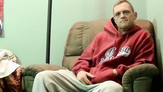 Older dude pounds inked guys tight hole and cums fast