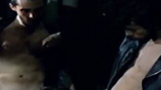 Young fellows are going for exemplary crude sex trio outside