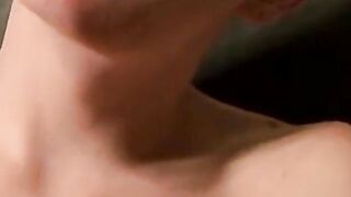 MouthfuckingÂ between gorgeous guys Chain and Benz Johanssen