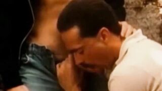 Old school homo rearing seriously after exotic penis massage