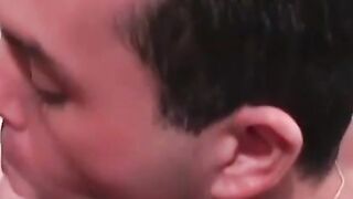Twink sucked off before anal finger and cock insertion