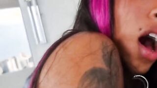 TS Girl Karol Khalifa Plays With Her Cock
