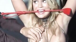 Gorgeous hottie enjoys strict bondage and sensual dominance