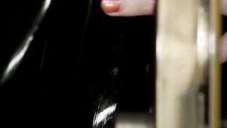 Trans in chastity punished and anal fucked