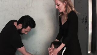 Bound slut deep throat and anal public fucked