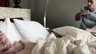 Ryan and Princeton enjoy a good bareback under the sheets