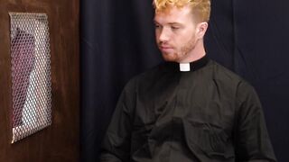 Wicked twink sans protection bored by minister in admission stall