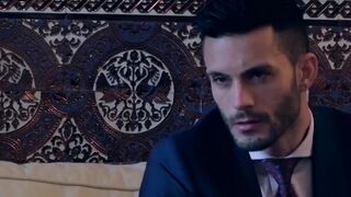 Businessmen take off their suits so they can have hot sex
