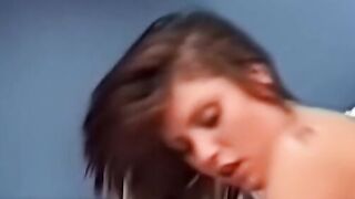Amateur UK babe anal cock riding and pounding after BJ