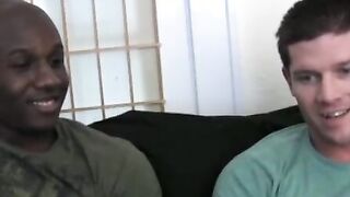 Horny woman gets banged by BBC while she sucks another dick