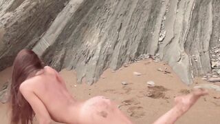 Lorena G a seductive teen teases in sexy slow motion alone
