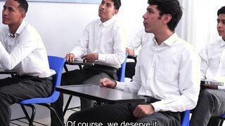 TEACHER IS THE FIRST PRIZE OF THE RAFFLE