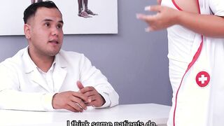 BIG BOOTY NURSE WANTS THE JOB