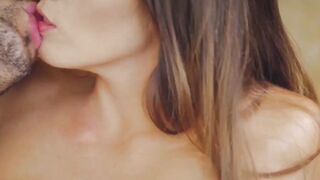 Beautiful baby fingered then rode cock and sucked