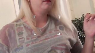 Busty UK babe Jodie Cummings fake audition wet deepthroat