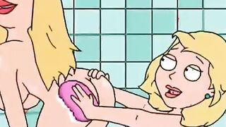 Cartoon lesbian teens seduction