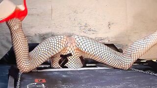 Horny Girl Enjoys Pussy Spanking and Torturing