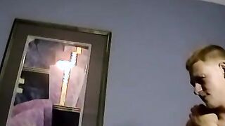 Sexy blonde fruit is eager to drill some hairy asshole