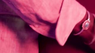 Black Devin Trezs enormous dick is ridden by lustful gay stud Matie