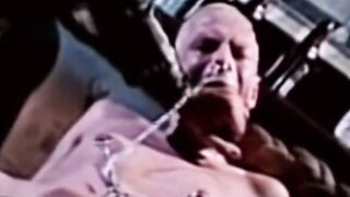 Young fellow compelled to submit to his lord in exemplary video