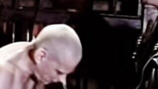 Young fellow compelled to submit to his lord in exemplary video