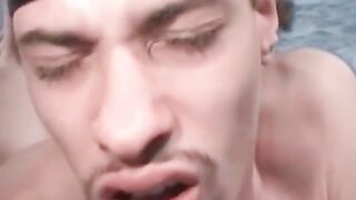 Teenage homo wanks off while dreaming of riding cock