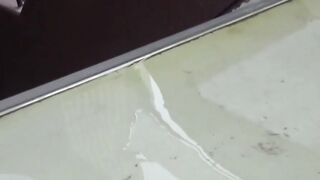 Japanese darlings feel humiliated as they are found peeing