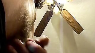 Three young straighties are masturbating and recording