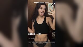 College Slut Finish Big Cock in 1 Minute of Riding