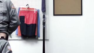 Big cocked guards bareback in their office for facial cum